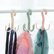 1714 4-claw Multi-function 360 Degree Rotatable Purse Rack Handbag Hanger Hook thumbnail 5
