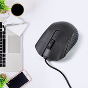 Computer  Laptop Wired Optical Mouse M-022 (1 Pc) thumbnail 1