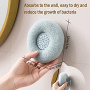 12626 Super Soft Bath Sponge Flower Suction Cup Bath Sponges For Shower Women Men Foam Loofah Sponge Exfoliating Bath Sponge Body Washer Reusable Loofah Massage Bath (1 Pc) thumbnail 5
