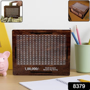 Wooden Money  Piggy Bank Money Box (1 Pc  With Marker Pen) thumbnail 6