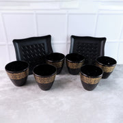 2 Bowl  6 Glass Snake Set ( 8 Pc Set ) thumbnail 2