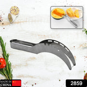 2047l Stainless Steel Watermelon Cantaloupe Slicer Knife Corer Fruit Vegetable Tools Kitchen thumbnail 5