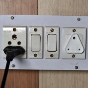 1401 Baby Safety Big Electrical Socket Cover Outlet Plug Protector For Child Proofing In Home School Office (6pc Set) thumbnail 1