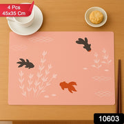 Decorative Dining Table Placemats With Elegant Design (4 Pc  45x35 Cm) thumbnail 7