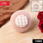 Premium Soft Exfoliating Round Bath Scrubber (1 Pc) thumbnail 7
