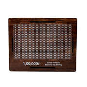 Wooden Money  Piggy Bank Money Box (1 Pc  With Marker Pen) thumbnail 1