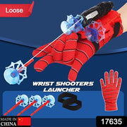 Web Shooter Toy For Kids Fans Launcher Wrist Gloves Toys For Kids Boys Superhero Gloves Role-play Toy Cosplay Sticky Wall Soft Bomb Funny Childrens Educational Toys thumbnail 7