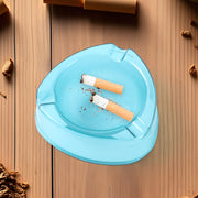 Oblivion Heavy-duty Transparent Plastic Ashtray With Triple Rest Slots  Anti-slip Base (1 Pc) thumbnail 2