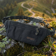 Classic Black Sports Waist Bag (1 Pc) thumbnail 5
