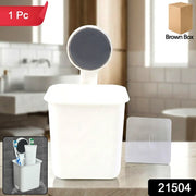 Wall-mounted Toothbrush  Bathroom Storage Organizer (1 Pc) thumbnail 6