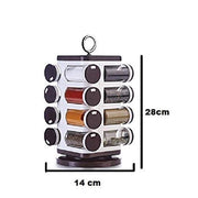 8119 Ganesh Multipurpose Revolving Spice Rack With 16 Pcs Dispenser Each 100 Ml Plastic Spice Abs Material 1 Piece Spice Set 1 Piece Spice Set  (Plastic) thumbnail 3