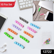 12722 Spiral Charger Cable Protector Data Cable Saver Charging Cords Protective For All Universal Earphone  Cable Cover (Pack Of 10) thumbnail 7