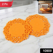 Heat-resistant Decorative Hot Mat  Cup Coaster Set (10 Cm 2 Pc Set) thumbnail 7