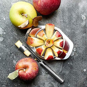 2140 Stainless Steel Apple Cutterslicer With 8 Blades And Handle thumbnail 4