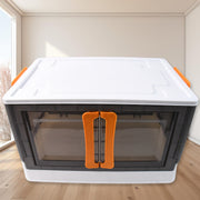 Plastic Folding Wardrobe Storage Organizer (1 Layer  1 Pc) thumbnail 2