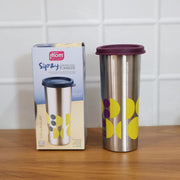 Supermom 600 Ml Stainless Steel Printed Travel Tumbler (1 Pc) thumbnail 6