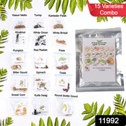 15 Varieties Of Vegetable Seeds Combo (1 Pkt.  15 Varieties) thumbnail 4