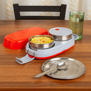 Orbit Electric Lunch Box With Dual Stainless Steel Containers Set thumbnail 3