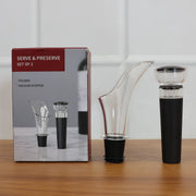 Premium Wine Poorer And Vacuum Bottle Stopper Set (2 Pc) thumbnail 6