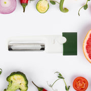 10052 Multifunctional Peeler Two In One Fruit Knife Fruit And Vegetable Cutting Knife+sawtooth Peeler Apple Carrot Potato Fruit Slice Antiskid thumbnail 4