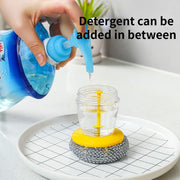 Handheld Soap Dispenser With Scrub (1 Set) thumbnail 3