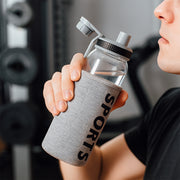 Sports Water Bottle With Protective Sleeve - (1 Pc  700 Ml) thumbnail 2