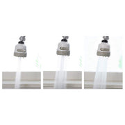 1589 Rotatable Splash Proof 3 Modes Water Saving Nozzle Filter Faucet Sprayer thumbnail 6