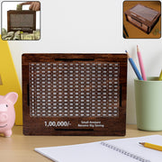 Wooden Money  Piggy Bank Money Box (1 Pc  With Marker Pen) thumbnail 5
