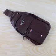 13112 Waterproof Anti Theft Cross-body Fanny Pack Waist Bag Shoulder Bags Chest Men Casual Fashion Usb Charging Earphone Hook Sling Travel Bag (1 Pc) thumbnail 4
