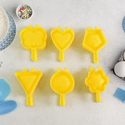 Plastic Cookie Cutter Mould Set (6 Pc) thumbnail 1