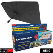 0519 Windshield Umbrella Sun Shade Cover Visor Sunshades Reviews Automotive Front Sunshade Fits Foldable Windshield Brella Various Heat Insulation Shield For Car thumbnail 7