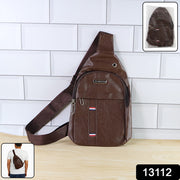 13112 Waterproof Anti Theft Cross-body Fanny Pack Waist Bag Shoulder Bags Chest Men Casual Fashion Usb Charging Earphone Hook Sling Travel Bag (1 Pc) thumbnail 6