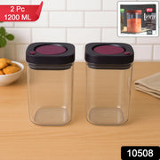 Supermom Airtight Kitchen Storage Containers (2 Pc Set  1200ml) thumbnail 7