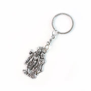 Radha Krishna Metal Keychain Set (2 Pc Mix Design) thumbnail 4