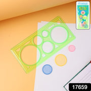 Design Ruler Spirograph Geometry Stencil Set thumbnail 5