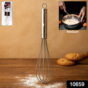 Apex Stainless Steel Medium Hand Whisk (1 Pc) thumbnail 7