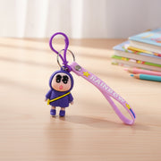 Cute Cartoon Character Silicone Keychain (1 Pc) thumbnail 2