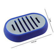 Plastic Soap Holder Tray With Drain Slots (1 Pc) thumbnail 4
