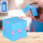 Infinity Cube Fidget Toy Stress Relief Hand Puzzle For Kids  Adults 1 Pc thumbnail 2