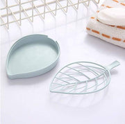 0832 Leaf Shape Dish Bathroom Soap Holder thumbnail 1