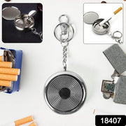 Mini Pocket Ss Ashtray With Keyring (1pc) thumbnail 5