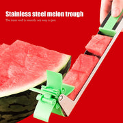7160 Stainless Steel Washable Watermelon Cutter Windmill Slicer Cutter Peeler For Homesmart Kitchen Tool Easy To Use thumbnail 2