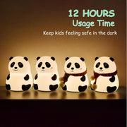 Panda 7-color Led Silicone Touch Lamp (1 Pc) thumbnail 6