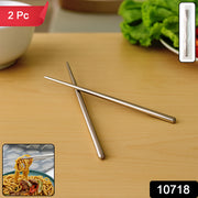 Premium Stainless Steel Reusable Chopsticks (2 Pc) thumbnail 7