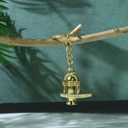 Shivling Golden Metal Keychain (1 Pc) thumbnail 4