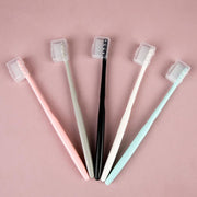 Kids Adults Ultra Soft-bristled Toothbrush With Cover (10 Pcs Set) thumbnail 1