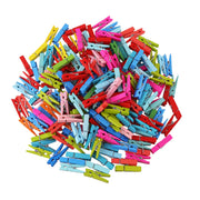 1345 Multipurpose Wooden Clips Cloth Pegs (Small 50 Pcs) thumbnail 4