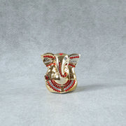 Golden Lord Ganesha Idol Decorative Showpiece (1 Pc) thumbnail 5