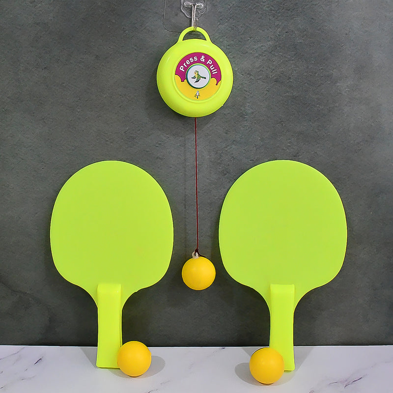 Hanging Table Tennis Trainer Set With Three Ball (1 Set)