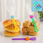 Reusable Silicone Food Bag Sealing Clips With Lock For Kitchen Storage ( 3 Pc) thumbnail 1